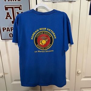 Korean War Veteran 1st Marine Division T-shirt